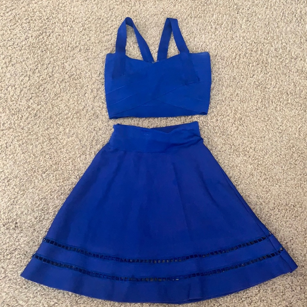 Royal blue bandage set